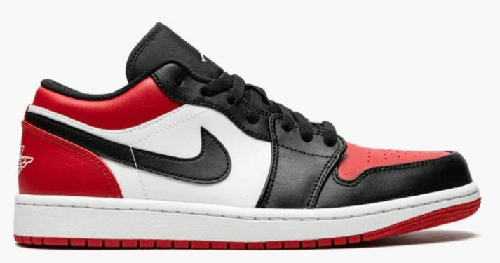 AIR JORDAN 1 LOW "Bred Toe"